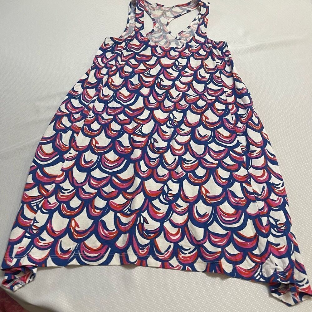 Lilly Pulitzer Monterey Cutout Shift Pink White Blue Dress Size XXS